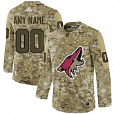 Arizona Coyotes Camo Men's Customized Adidas Jersey,baseball caps,new era cap wholesale,wholesale hats